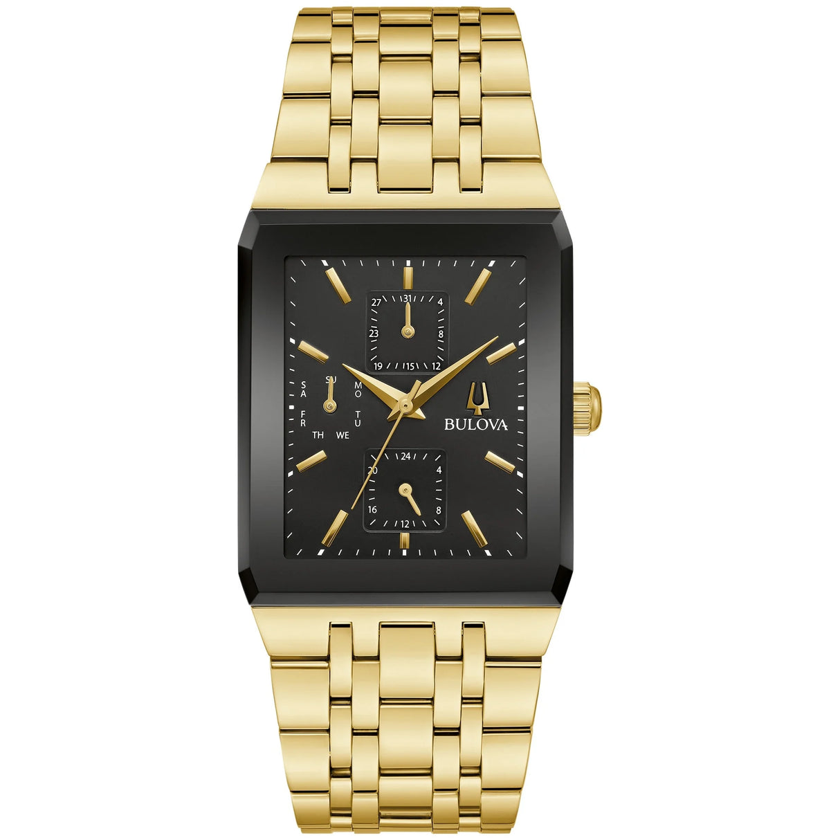 97C113 Bulova Modern Day de caballero pulsera de metal