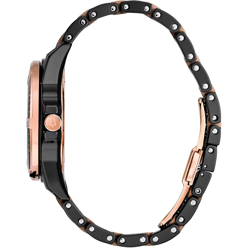 98R242 Reloj Bulova Marine Star de señorita pulsera de metal 37 mm