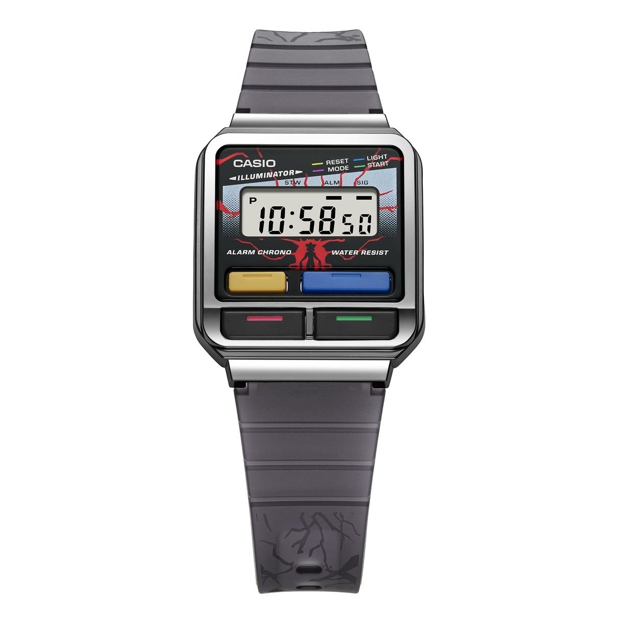A120WEST-1A Casio Reloj Unisex Vintage Clásico Stranger Things
