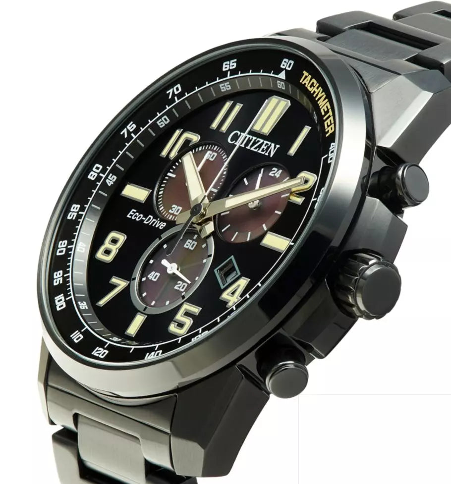 AT2375-51E Reloj Citizen Brycen Eco-drive de hombre pulsera de metal 44mm