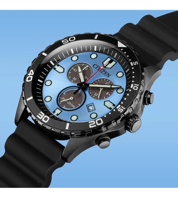AT2567-18L Citizen Reloj para hombre pulsera de caucho