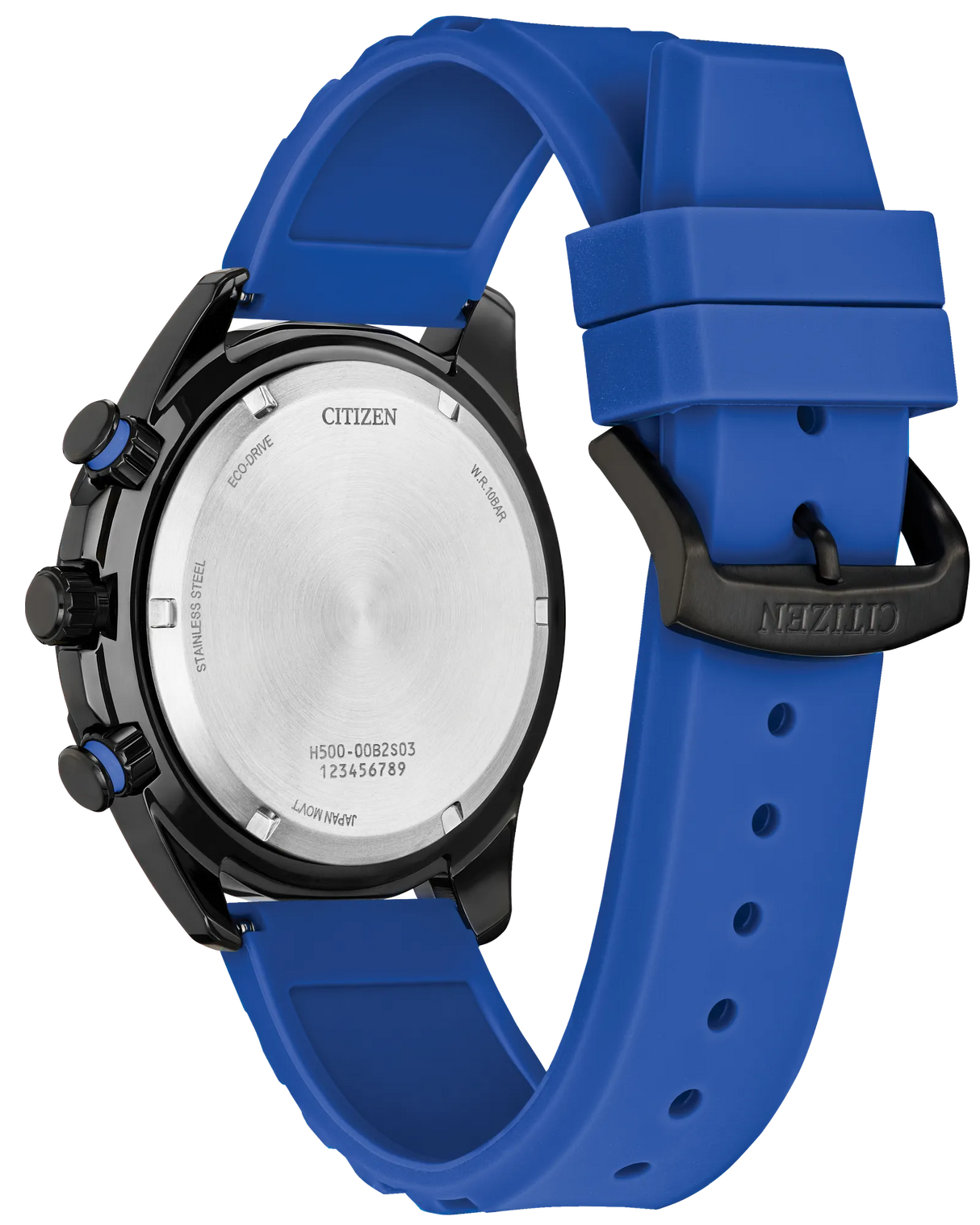 AT2586-05E Reloj Citizen Brycen de hombre banda de caucho 44 mm Eco-drive