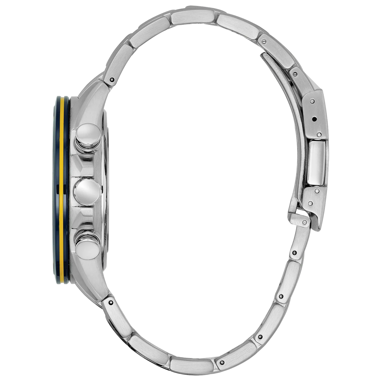 AT8020-54L Reloj Citizen World Chronograph Eco-drive de hombre pulsera de metal 43mm