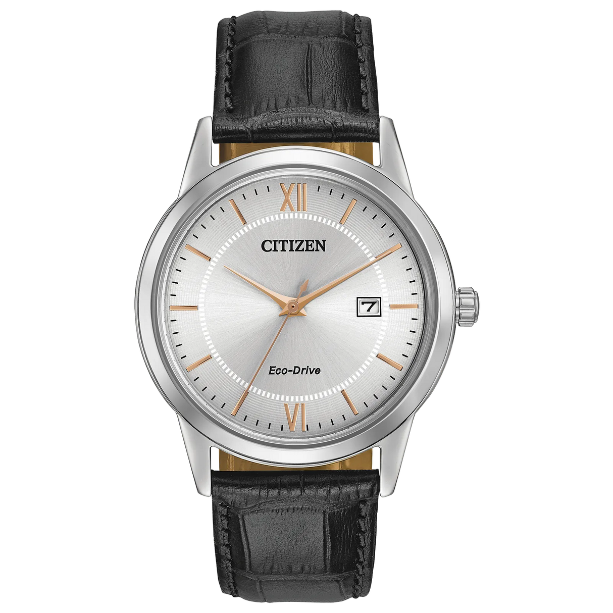 AW1236-03A Reloj Citizen Corso de caballero correa de piel 40 mm Eco-drive