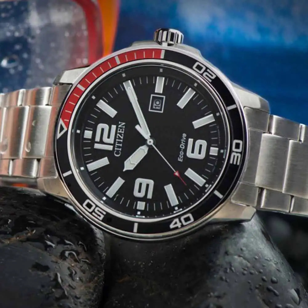 AW1520-51E Citizen Eco-drive Reloj para hombre pulsera de metal