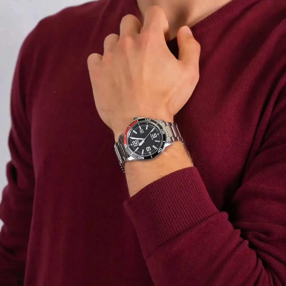 AW1520-51E Citizen Eco-drive Reloj para hombre pulsera de metal