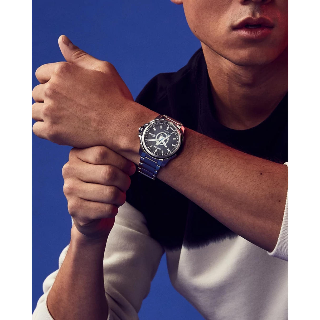 AW1651-52W Reloj Citizen Marvel Avengers Eco-drive de hombre correa de metal