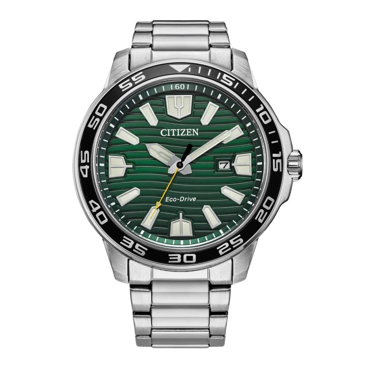 AW1701-56X Citizen Eco-drive de hombre pulsera de acero inoxidable