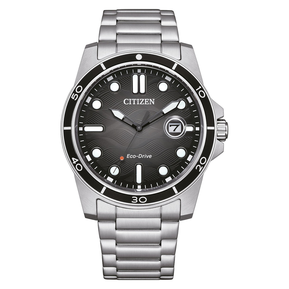 AW1816-89E Citizen Eco-drive reloj para caballero pulsera de metal