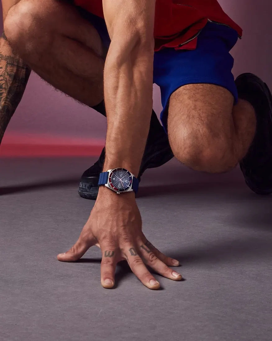 AW2050-49W Reloj Citizen Spider-Man Eco-drive de hombre pulsera de caucho 43 mm