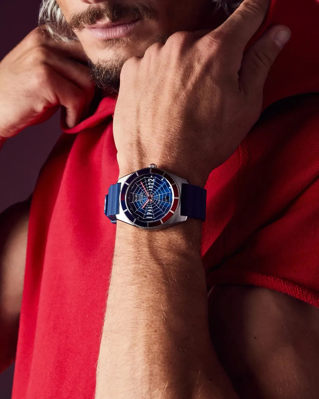 AW2050-49W Reloj Citizen Spider-Man Eco-drive de hombre pulsera de caucho 43 mm