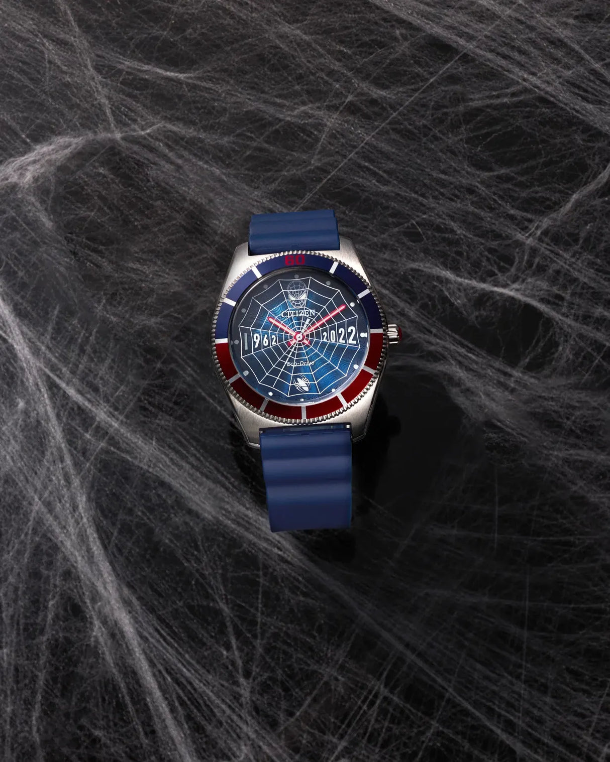 AW2050-49W Reloj Citizen Spider-Man Eco-drive de hombre pulsera de caucho 43 mm