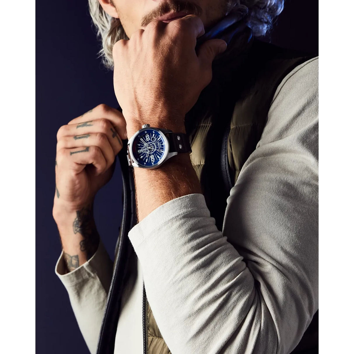 AW5009-03W Citizen Han Solo Star Wars Eco-drive de caballero pulsera de cuero