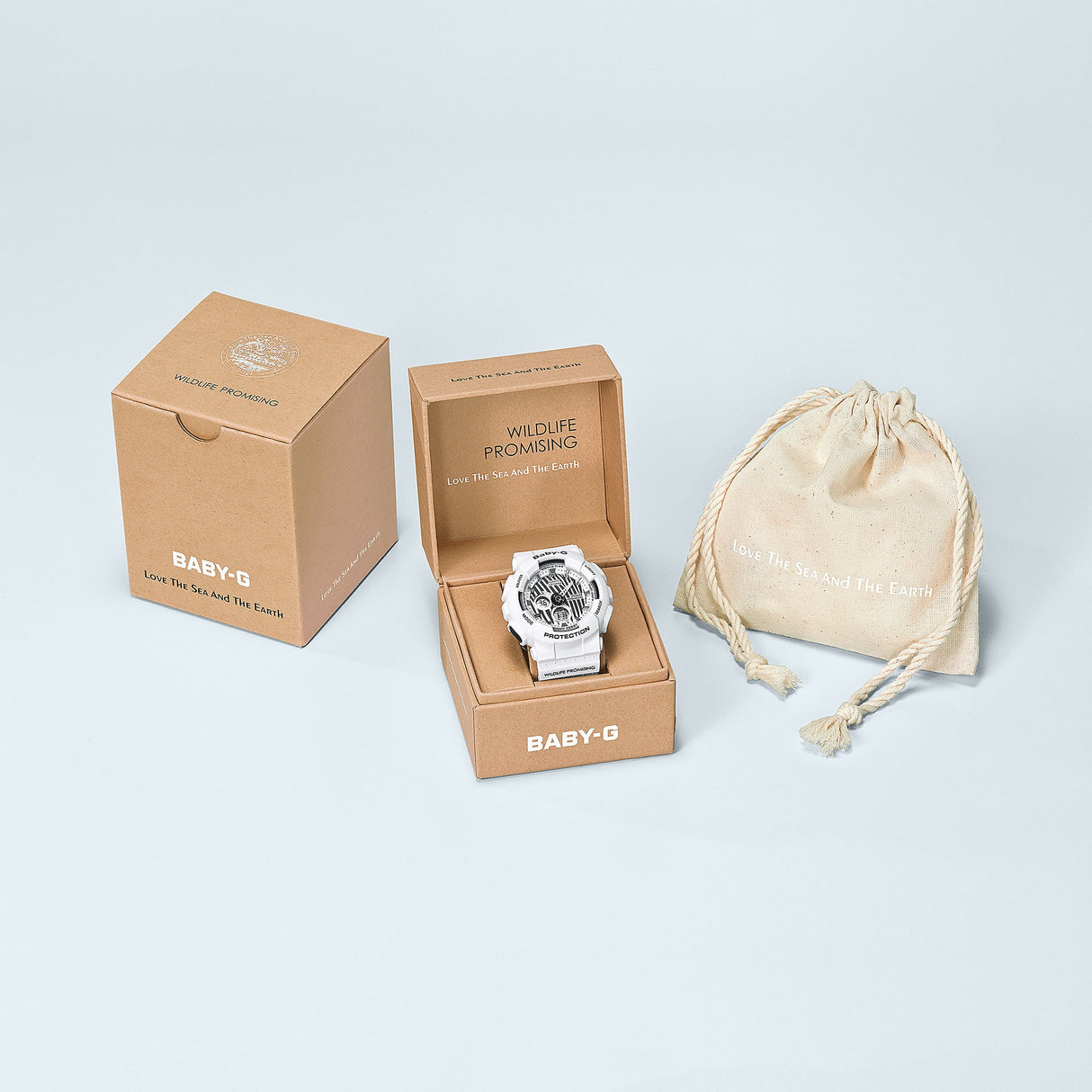 BA-120WLP-7A Reloj Baby-G WILDLIFE PROMISING de señorita pulsera de caucho