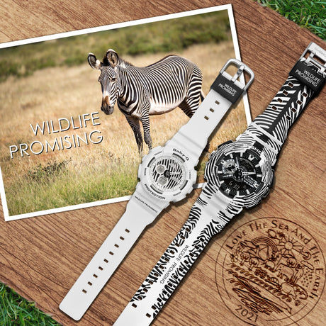 BA-120WLP-7A Reloj Baby-G WILDLIFE PROMISING de señorita pulsera de caucho