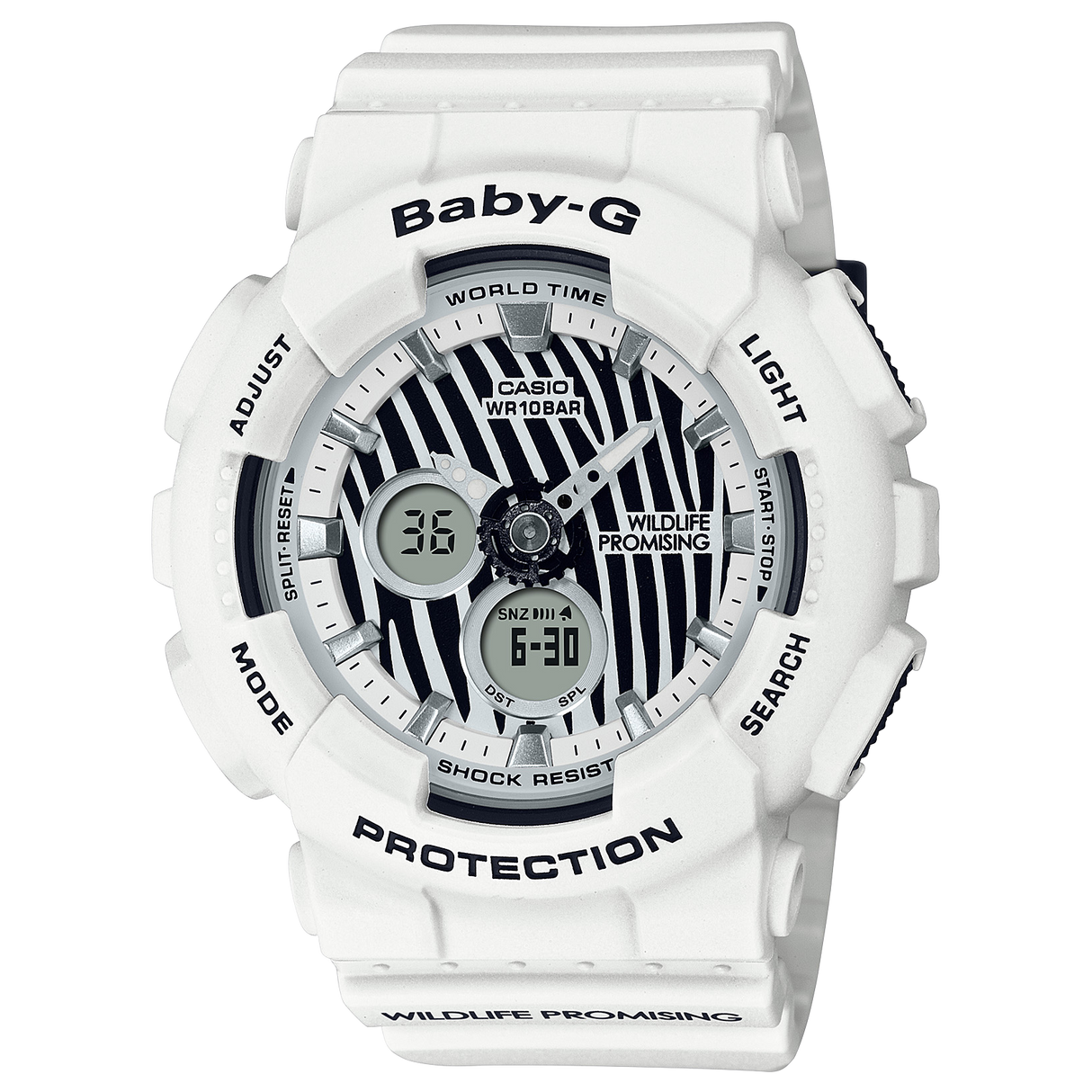 BA-120WLP-7A Reloj Baby-G WILDLIFE PROMISING de señorita pulsera de caucho