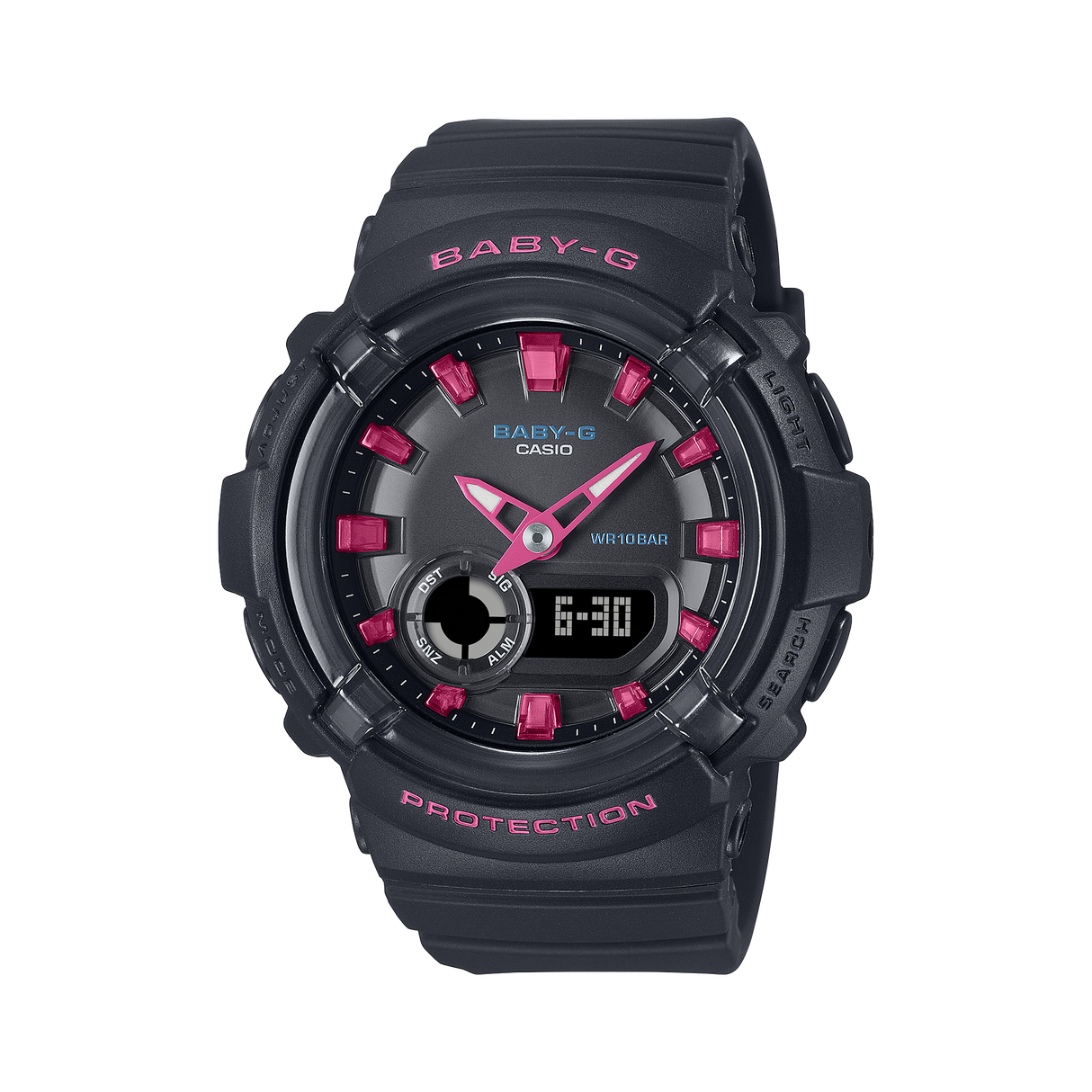 BGA-280DN-1A Baby-G reloj para señorita pulsera de caucho