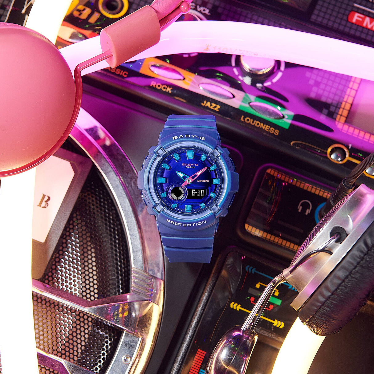 BGA-280DN-2A Baby-G reloj para señorita pulsera de resina