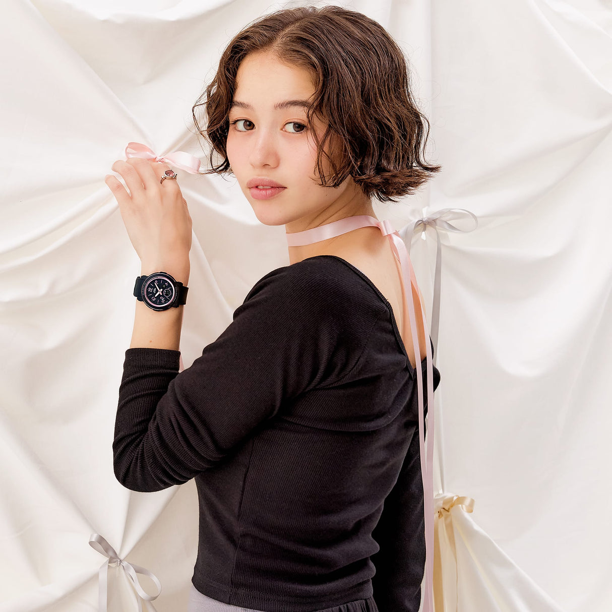 BGA-290RA-1A Reloj Baby-G de dama pulsera de caucho