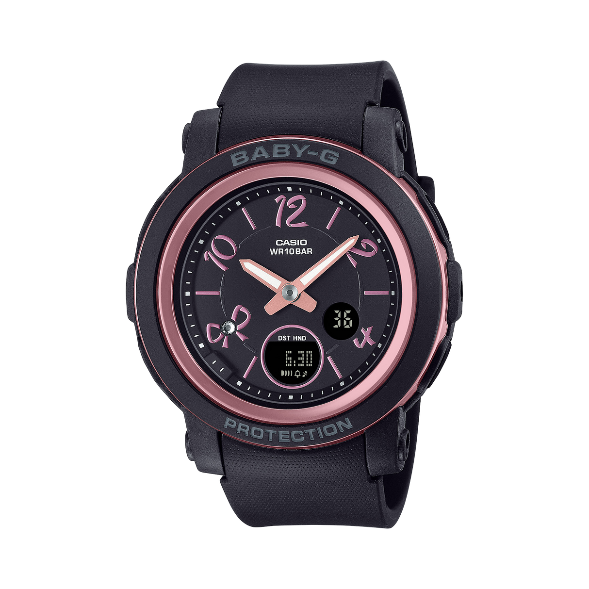 BGA-290RA-1A Reloj Baby-G de dama pulsera de caucho