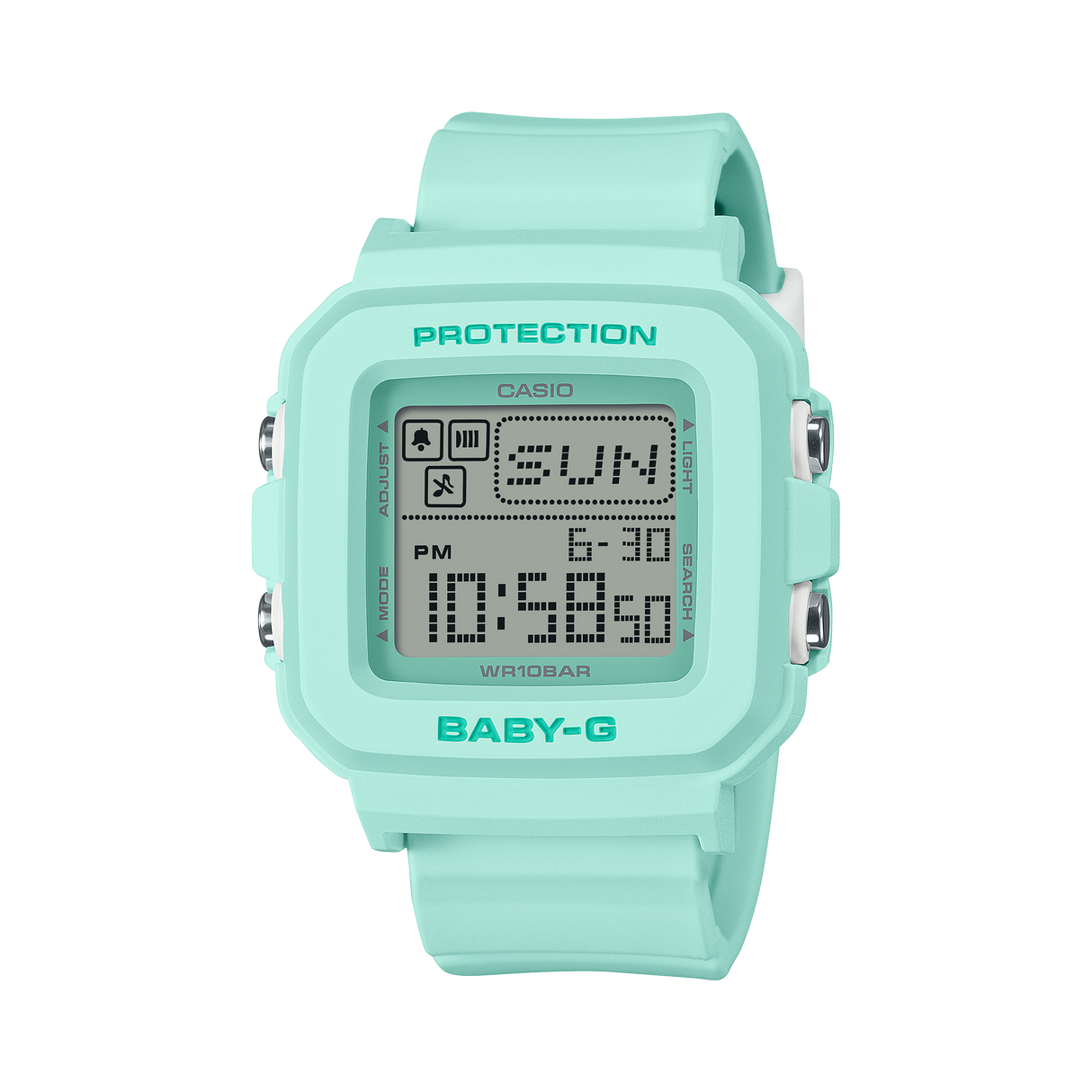 BGD-10-3 Baby-G dama pulsera de resina digital