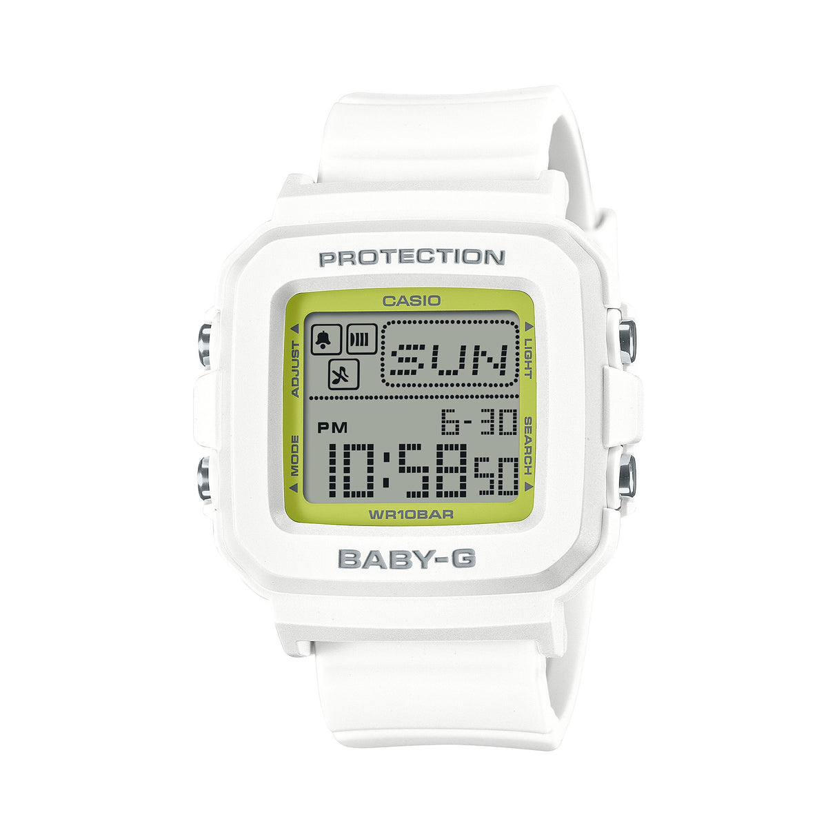 BGD-10K-7 Reloj Baby-G Digital para Dama Correa de Resina