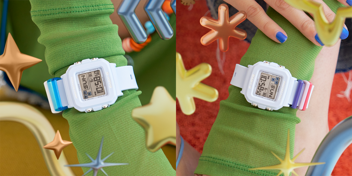 BGD-10L-2 Reloj Baby-G de señorita pulsera de resina