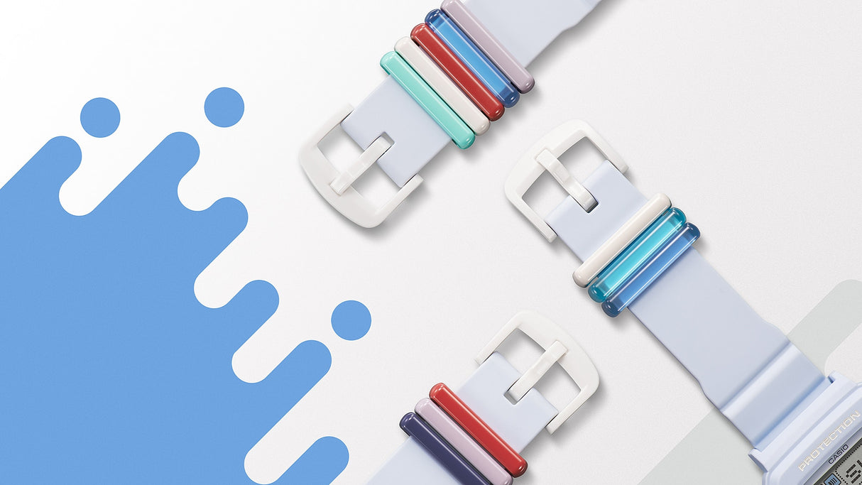 BGD-10L-2 Reloj Baby-G de señorita pulsera de resina