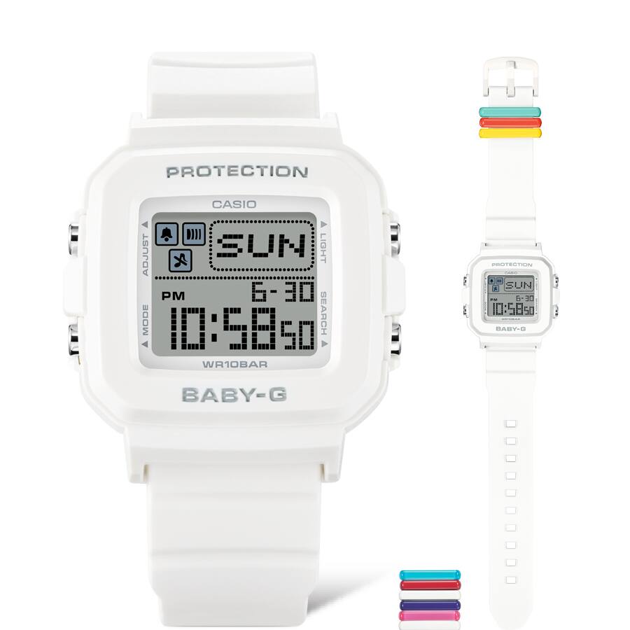 BGD-10L-7 Baby-G dama pulsera de resina digital