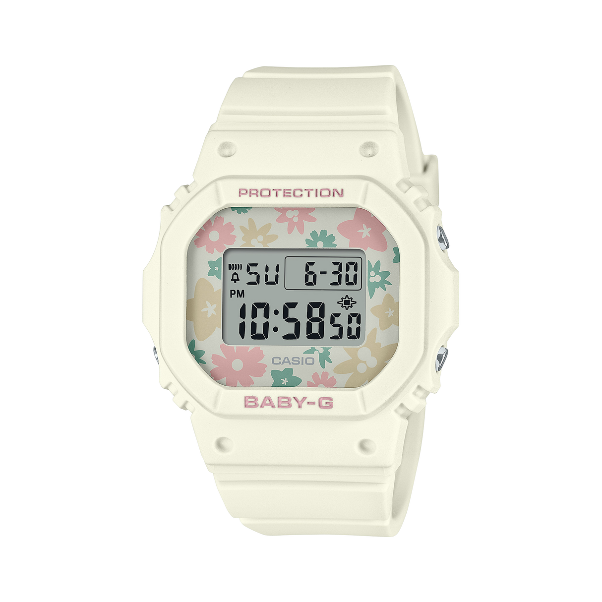 BGD-565RP-7 Baby-G reloj de dama pulsera de caucho digital