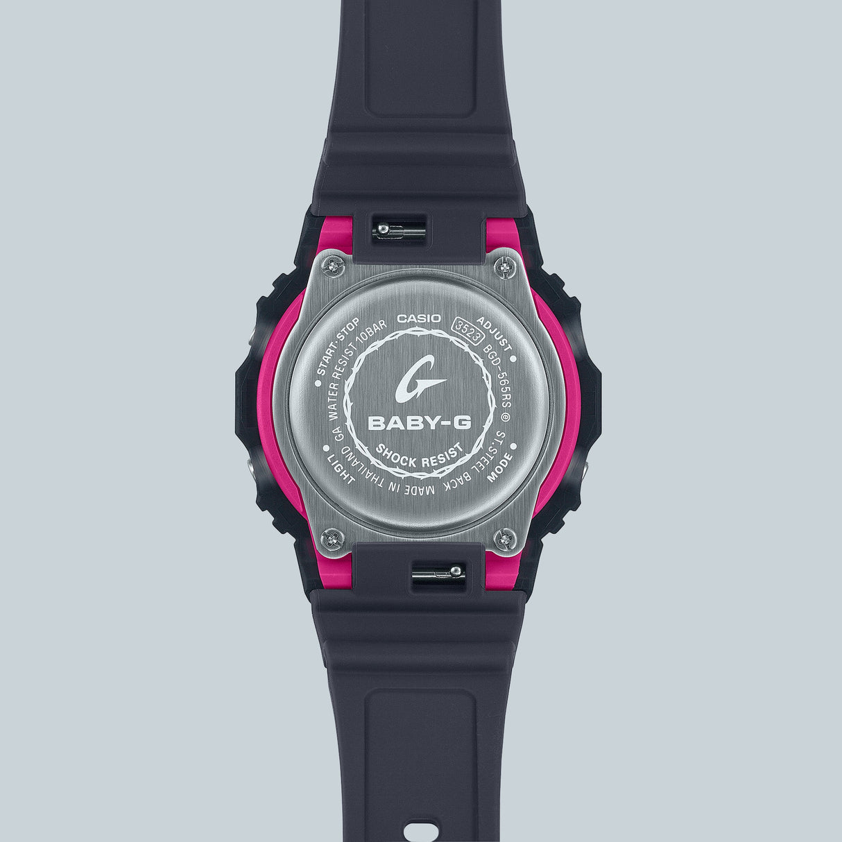 BGD-565RS-8 Baby-G reloj de dama pulsera de caucho digital