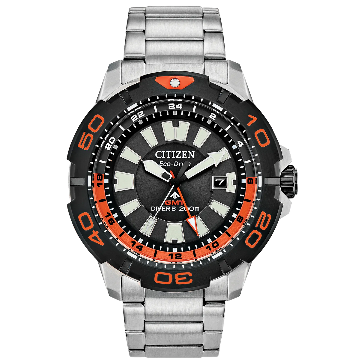 BJ7129-56E Reloj Citizen Promaster GMT de hombre pulsera de metal 44 mm Eco-drive