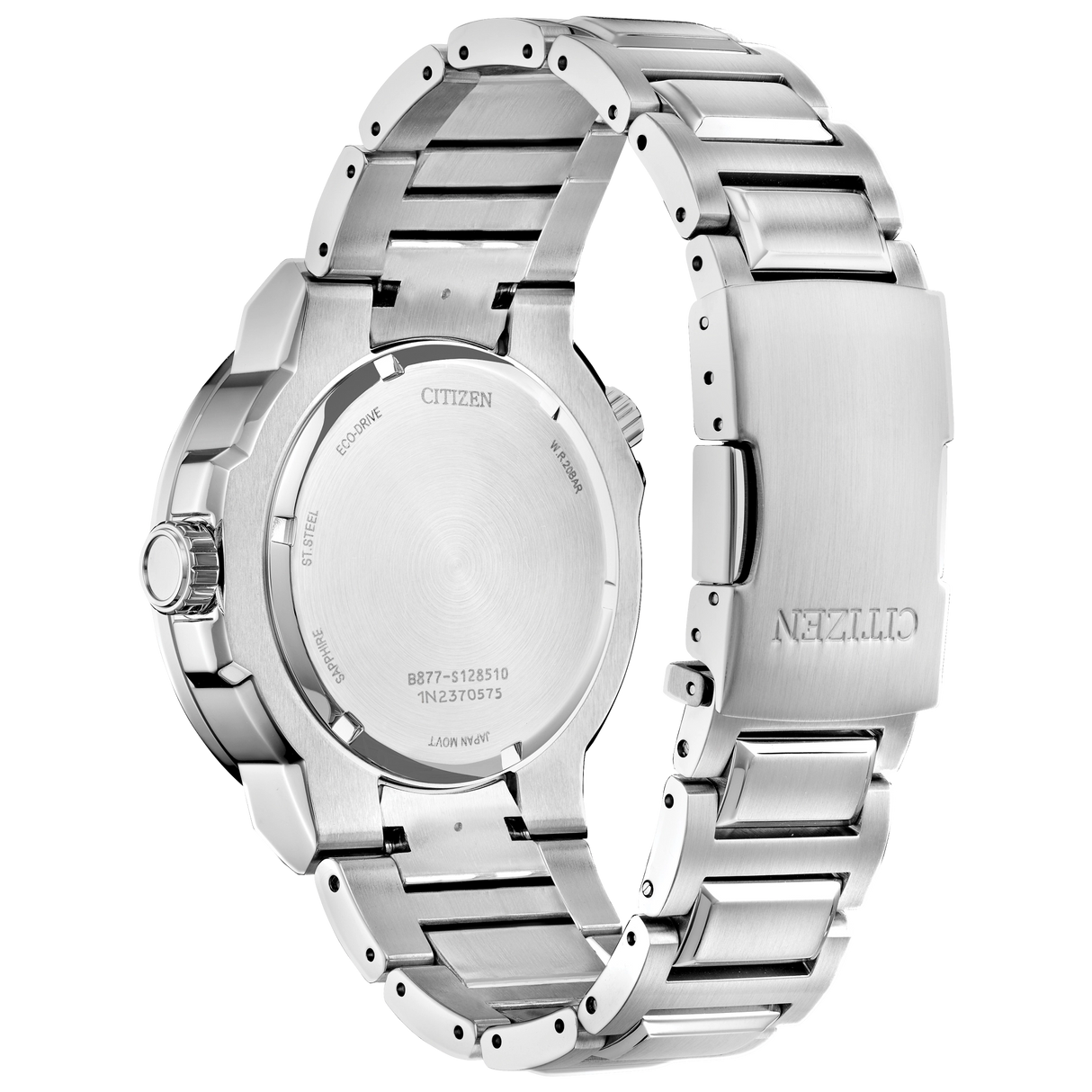 BJ7140-53E Reloj Citizen Eco-drive para hombre pulsera de metal