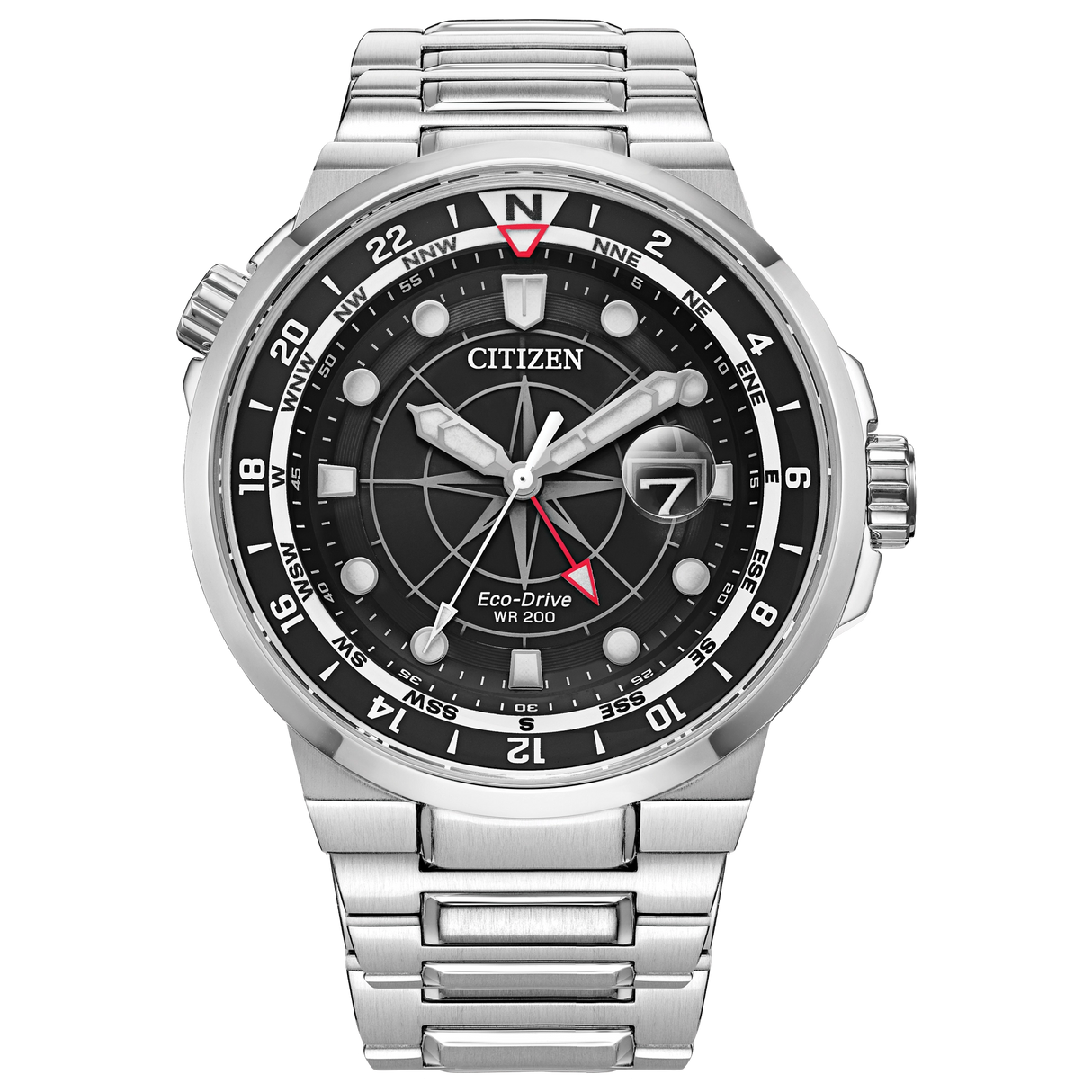 BJ7140-53E Reloj Citizen Eco-drive para hombre pulsera de metal