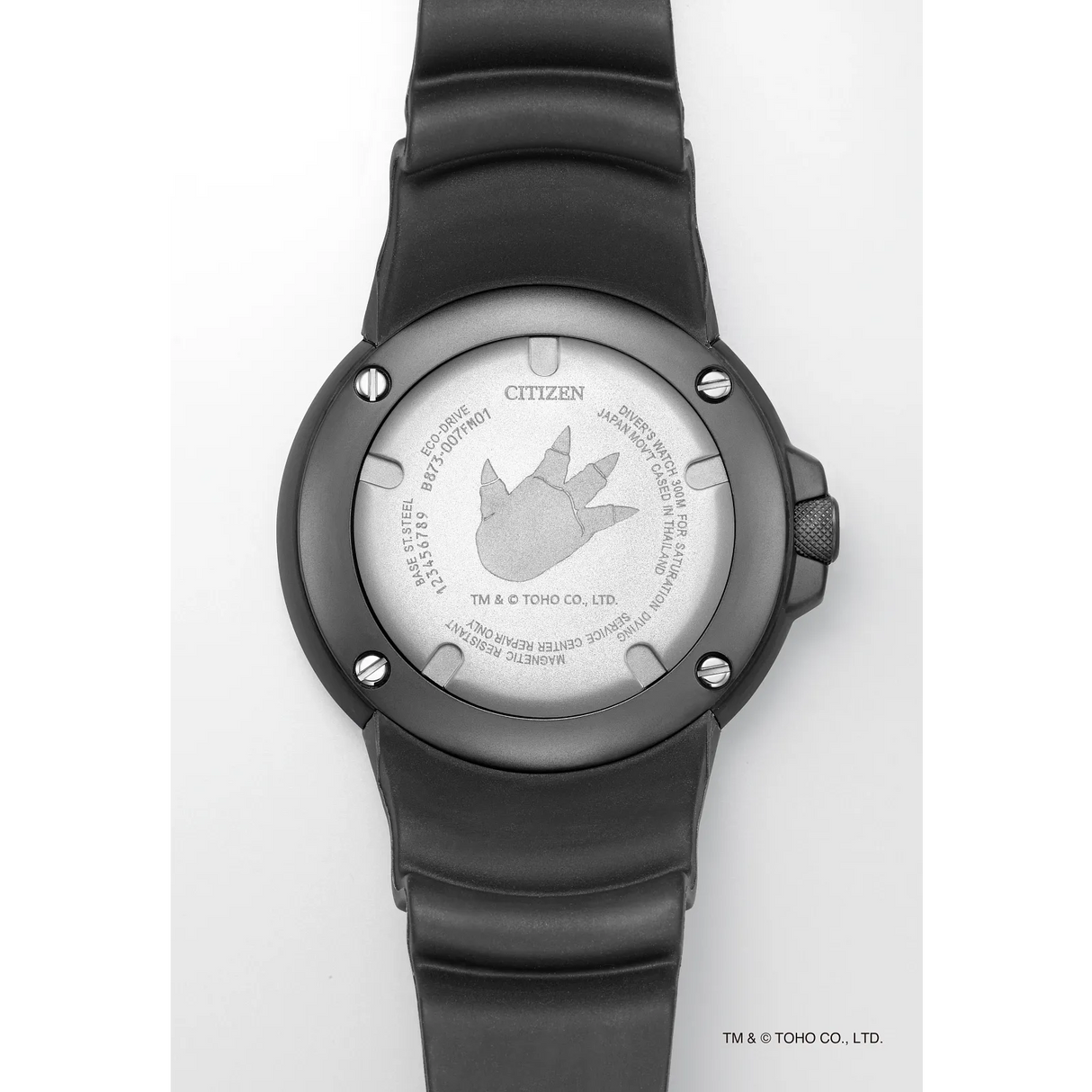 BJ8059-03Z Reloj Citizen Godzilla Eco-drive de hombre pulsera de caucho