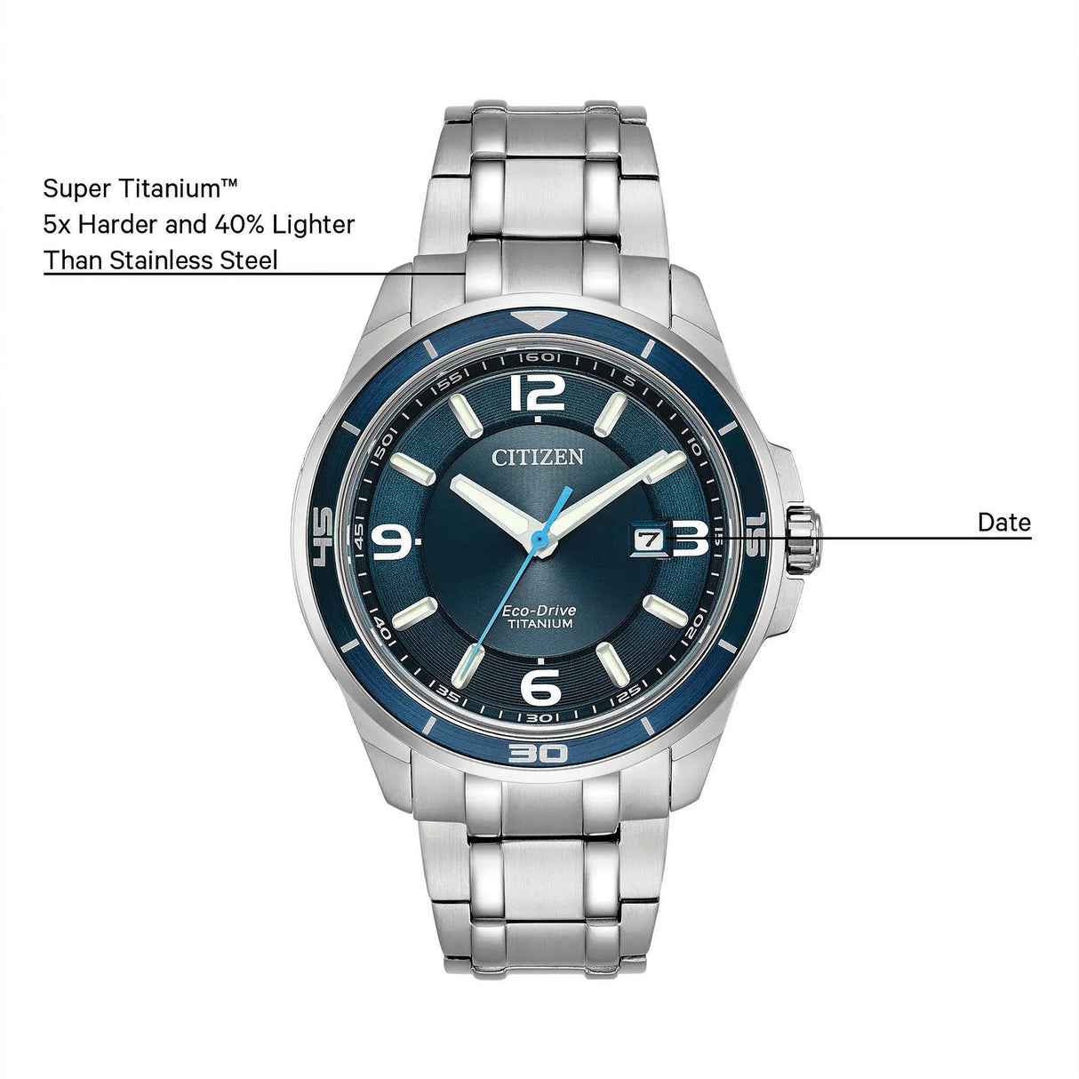 BM6929-56L Citizen Brycen Eco-drive reloj de hombre correa de acero