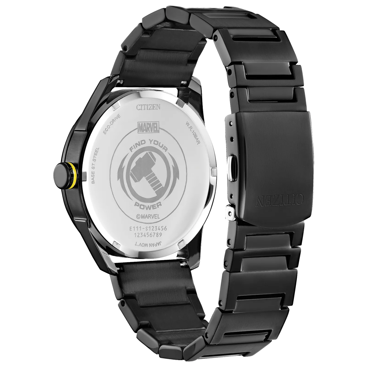 BM6987-50W Citizen Thor Marvel Edition de caballero pulsera de metal Eco-drive