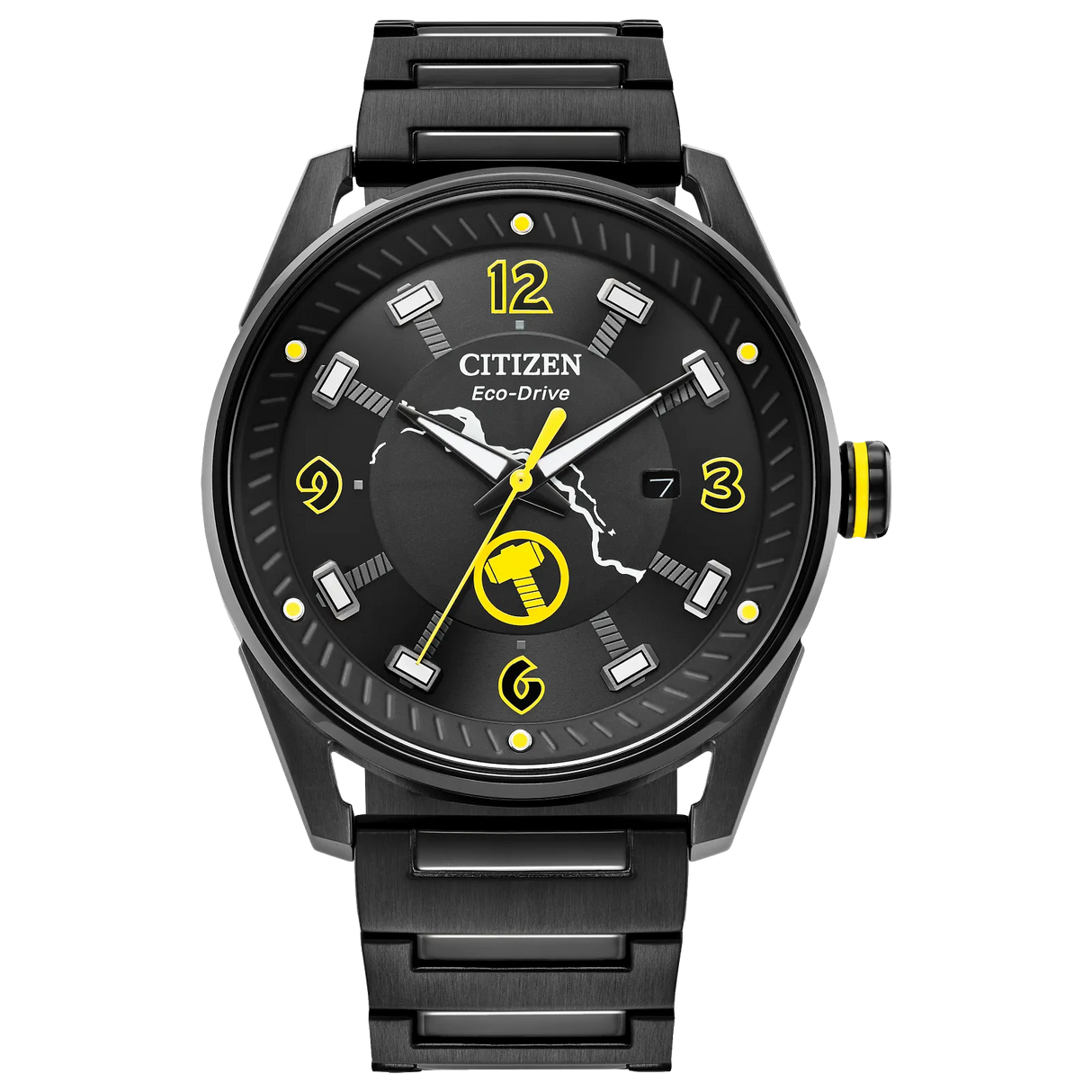 BM6987-50W Citizen Thor Marvel Edition de caballero pulsera de metal Eco-drive