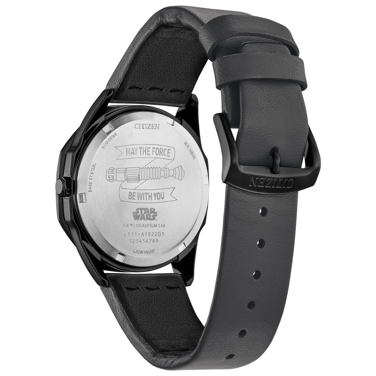 BM7498-00W Reloj Citizen Jedi Master Eco-drive de hombre pulsera de piel Star Wars 41 mm