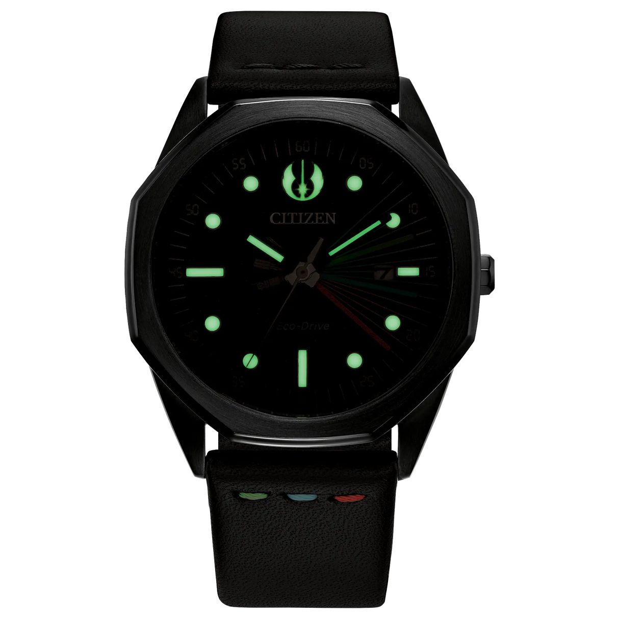 BM7498-00W Reloj Citizen Jedi Master Eco-drive de hombre pulsera de piel Star Wars 41 mm