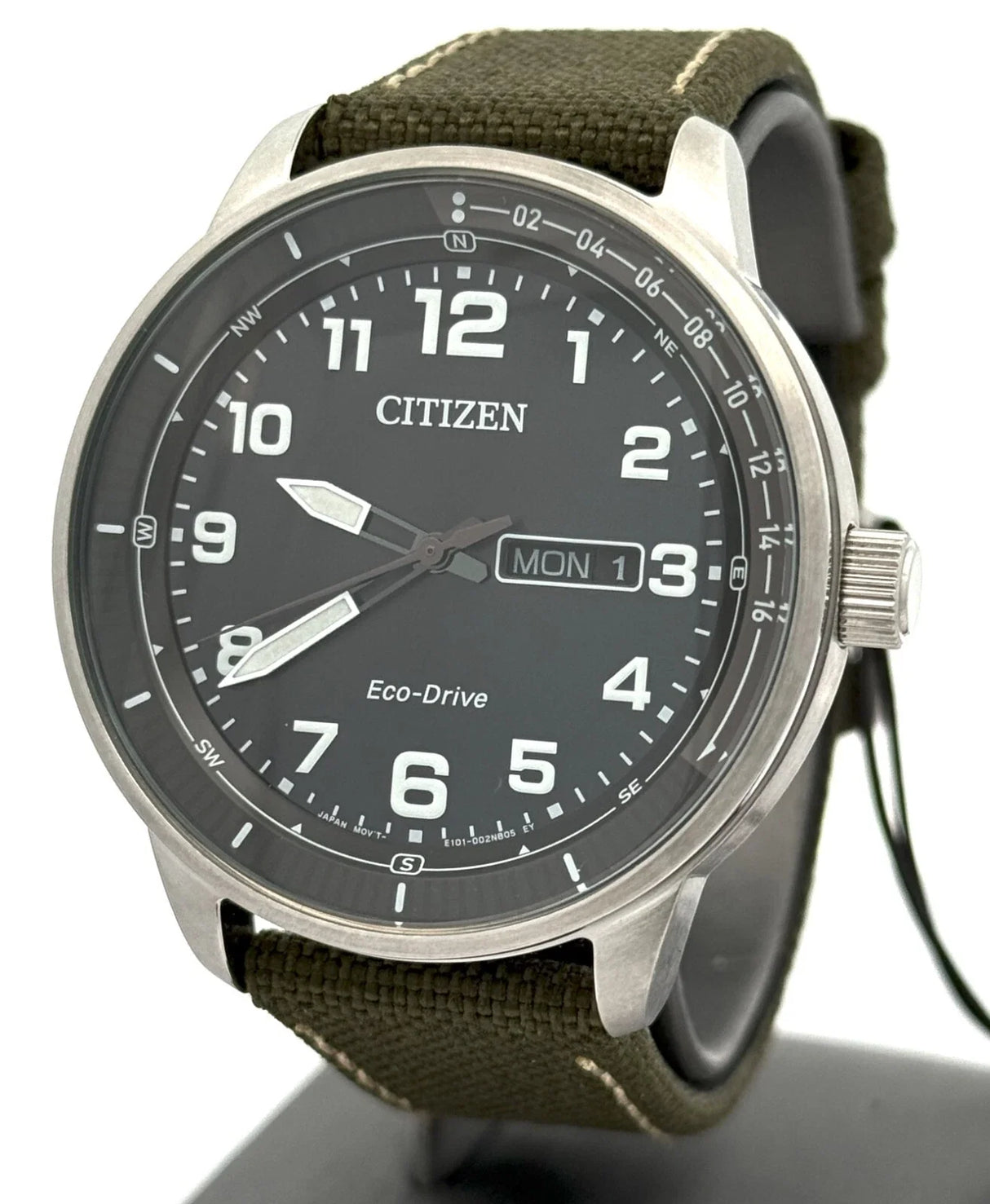 BM8590-01E Reloj Citizen Tactical de hombre pulsera de tela