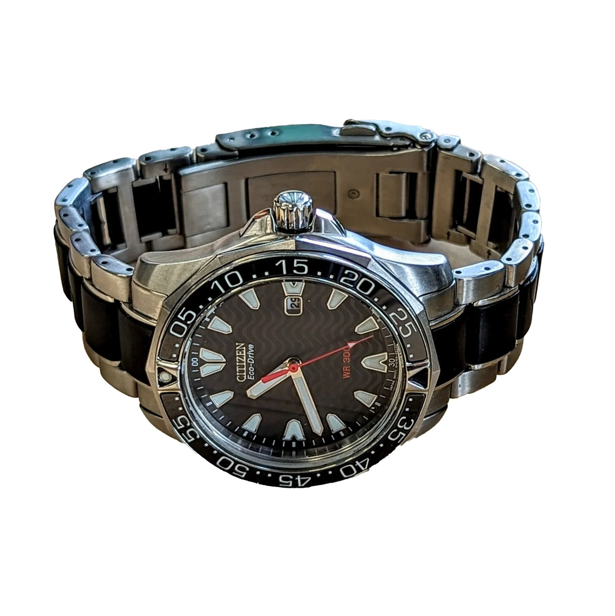 BN0030-71E Reloj Citizen Eco-Drive de caballero banda de metal