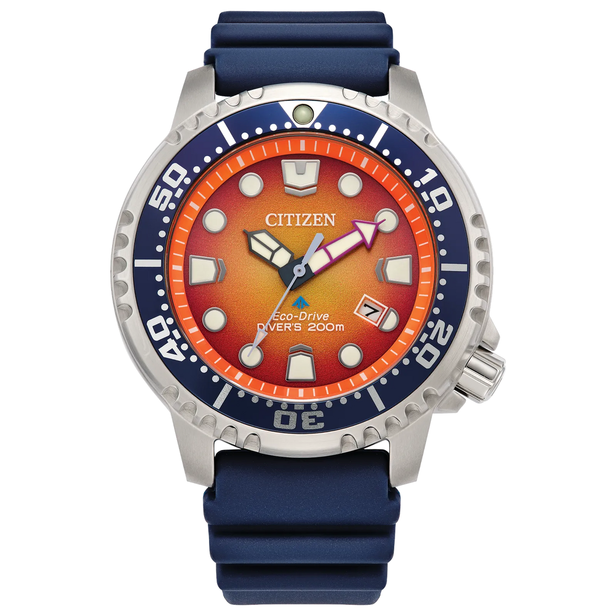 BN0169-03X Reloj Citizen Promaster Dive Eco-drive Unisex banda de silicona 44 mm