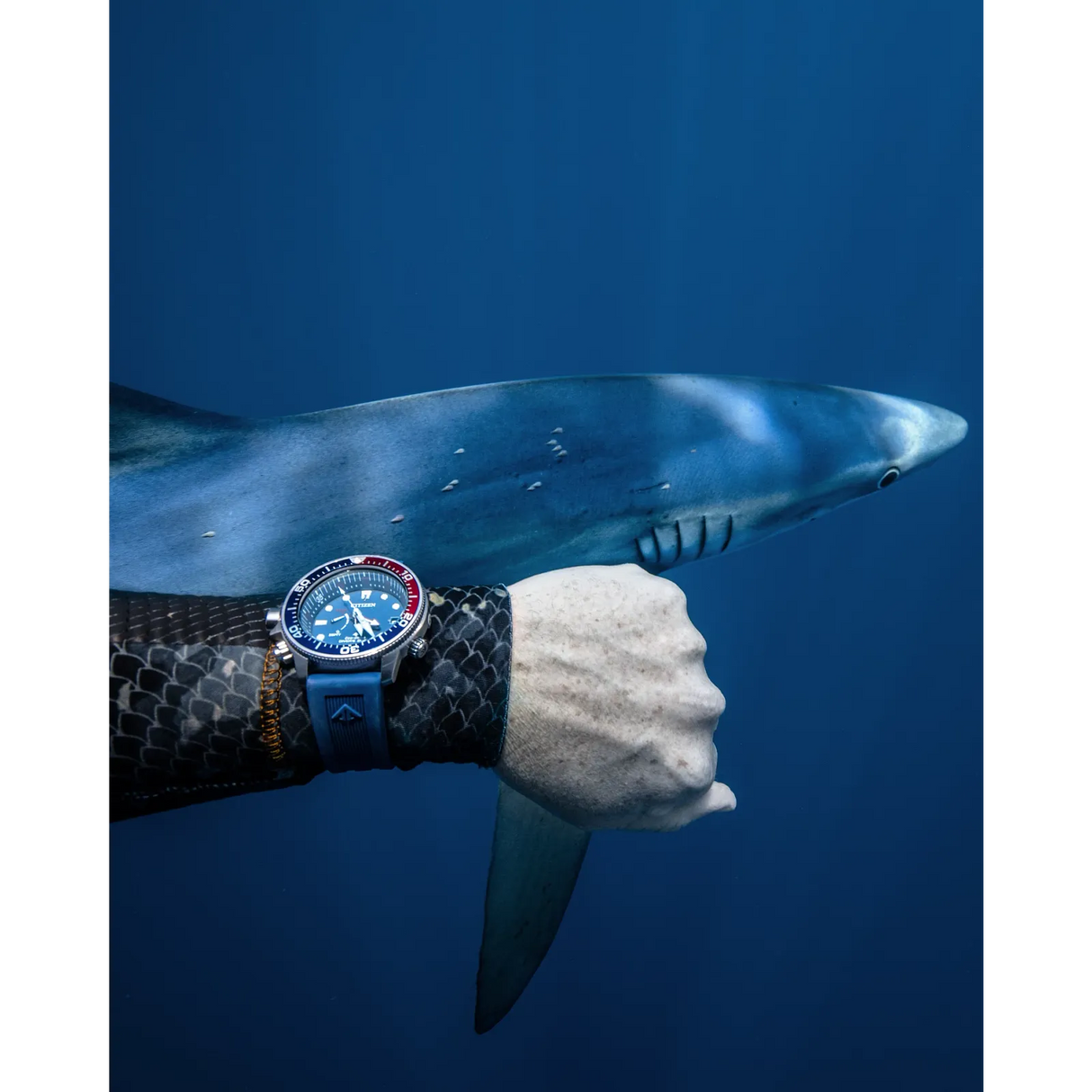 BN2038-01L Citizen Promaster Aqualand Eco-drive de caballero pulsera de resina