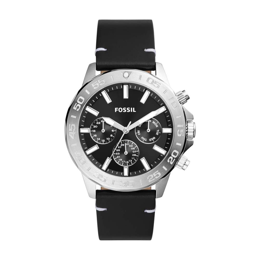 BQ2708 Reloj Fossil Bronson de hombre banda de cuero