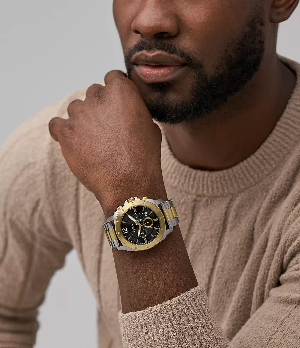 BQ2815 Reloj Fossil Privateer de caballero correa de metal