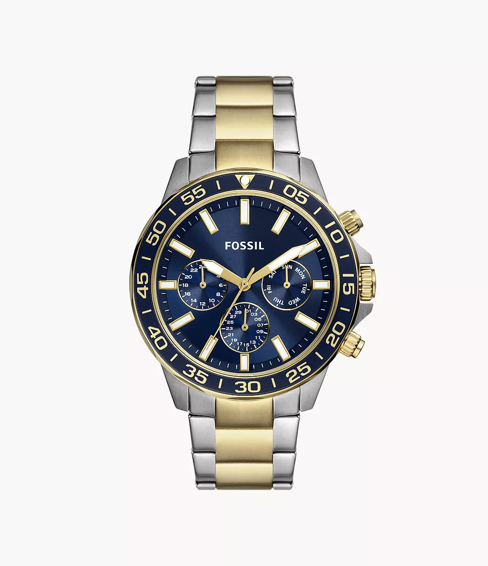 BQ2867 Fossil Bannon reloj para caballero pulsera de metal
