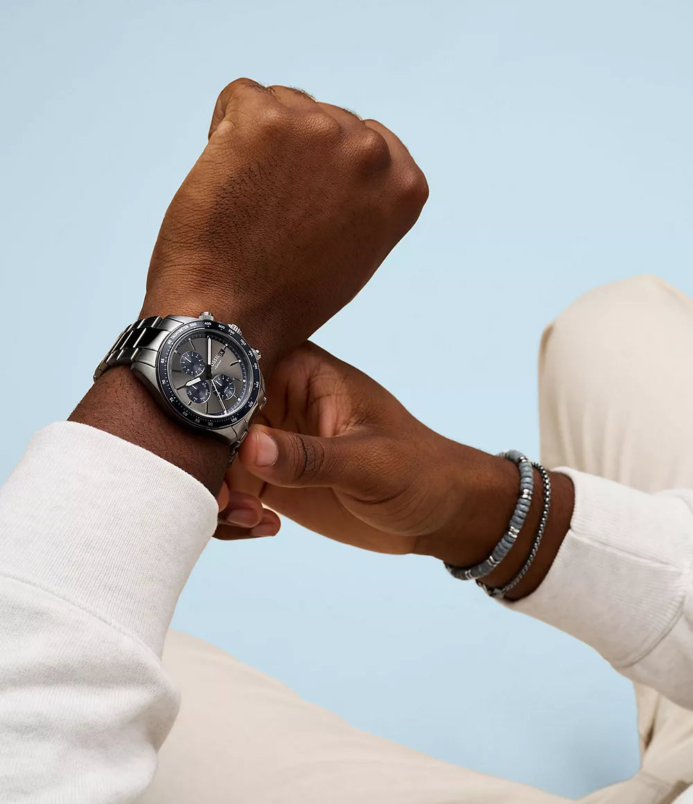 BQ2903 Fossil Autocross de caballero pulsera de metal