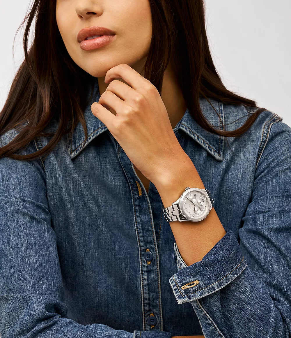 BQ3992 Reloj Fossil Brynn de dama pulsera de metal 38 mm