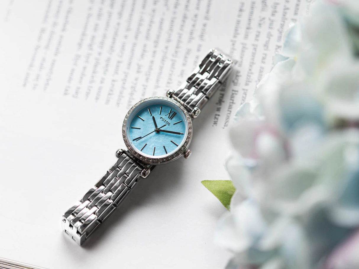 BQ5028 Reloj Fossil Tillie de señorita correa de metal